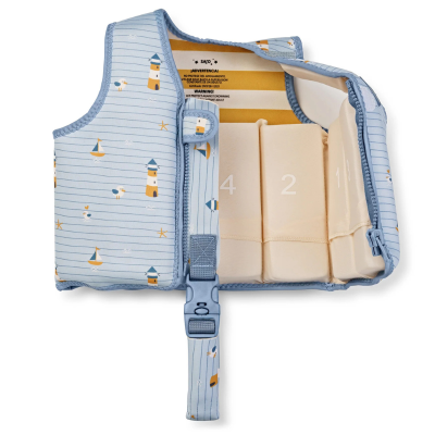 Saro Colete Flutuador Aprendizagem Criança Navy Hugs 3-6A 19-30Kg | Farmácia d'Arrábida