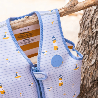 Saro Colete Flutuador Aprendizagem Criança Navy Hugs 3-6A 19-30Kg | Farmácia d'Arrábida