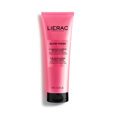 7579474 Lierac Glow Fresh Máscara Revitalizante Express 75ml | Ilumina e Preenche a Pele em 10 Minutos