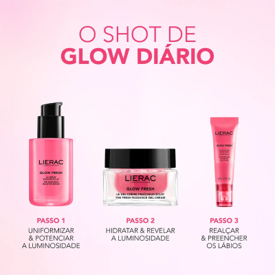Lierac Glow Fresh Recarga Gel-Creme Frescura Luminosidade 50ml | Farmácia d'Arrábida