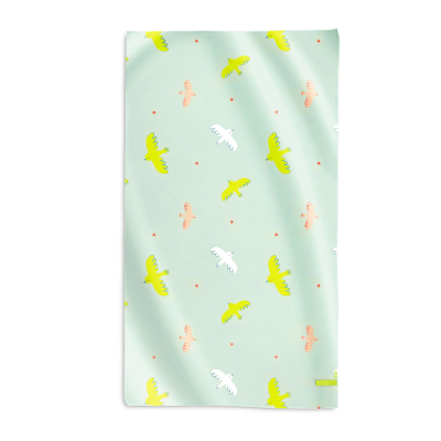 Saro Toalha de Microfibra Tropicool Mint 90x160cm | Leve, Superabsorvente e de Secagem Rápida