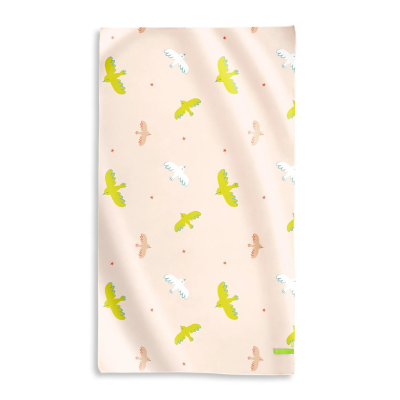 Saro Toalha de Microfibra Tropicool Pink 90x160cm | Leve, Superabsorvente e de Secagem Rápida