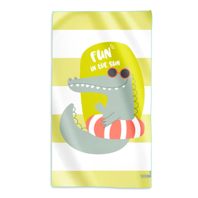 Saro Toalha de Microfibra Fun In The Sun 90x160cm | Leve, Superabsorvente e de Secagem Rápida