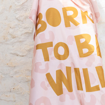 Saro Toalha de Microfibra Born To Be Wild 90x160cm | Farmácia d'Arrábida