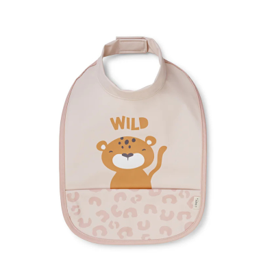 8424568165711 Saro Babete Impermeável Born To be Wild | Ajustável com Velcro | Fácil Limpeza