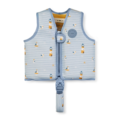 8424568620135 Saro Colete Flutuador Aprendizagem Navy Hugs S 1-3 Anos 11-19Kg | 26 Peças Flutuação