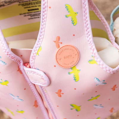 Saro Colete Flutuador Aprendizagem Tropicool Pink M 3-6A 19-30Kg | Farmácia d'Arrábida