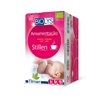 6256644 Biolys Amamentação 24 Saquetas | Chá  Funcho e Anis - Apoio à Produção de Leite