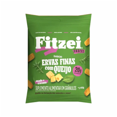 7898665436554 Vitafor Fitzei Snacks Proteicos Ervas Finas com Queijo 45g |