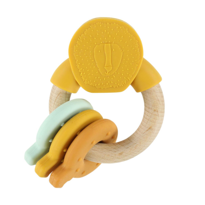 Trixie Anel de Chaves de Atividades Mr. Lion +0 Meses | Mordedor para Bebés