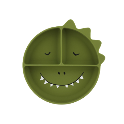 Trixie Prato Divisório com Ventosa Mr. Dino +4 Meses | Silicone 100%