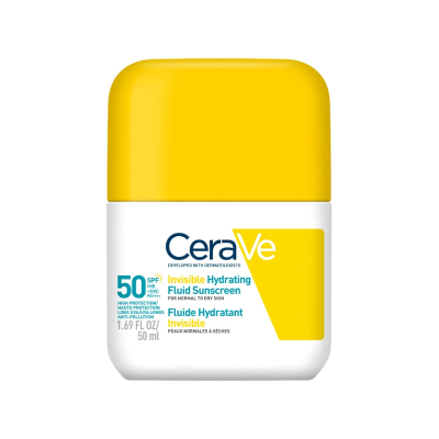 7560938 Cerave Fluido Protetor Invisível Hidratante SPF50 50ml | Pele Normal a Seca