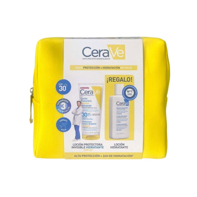 7589960 Cerave Bolsa Loção Protetora SPF30 75ml + Loção Hidratante 88ml | Pack Solar