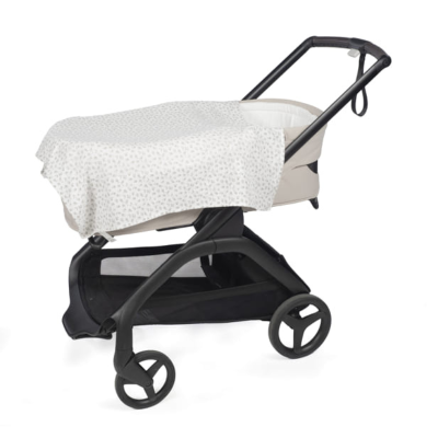 Pasito a Pasito Pack 2 Musselinas Little Bloom Flowers Grey | Farmácia d'Arrábida