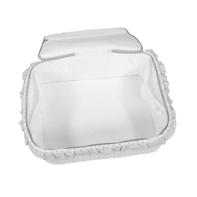 Pasito a Pasito Mala Maternidade e Viagem Little Bloom Flowers Grey | Farmácia d'Arrábida