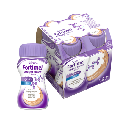 7386136 Fortimel Compact Protein Café 4x125ml | Perda de peso, oncologia e pré/pós operatório