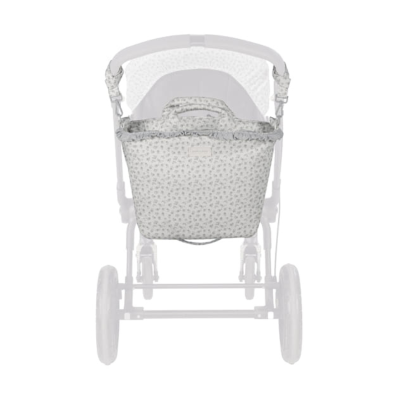 Pasito a Pasito Mala Maternidade Little Bloom Flowers Grey Alças | Farmácia d'Arrábida