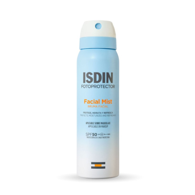 7579607 ISDIN Fotoprotector Facial Mist SPF50 100ml | Bruma Solar Invisível