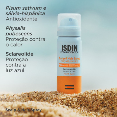 ISDIN Scalp & Hair Spray SPF50 50ml | Farmácia d'Arrábida