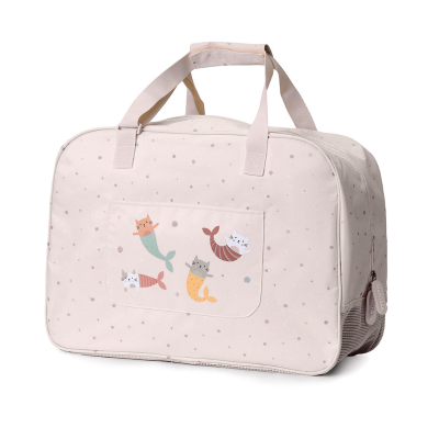 Monnëka Bolsa de Praia Mermaid Cats 50cm | Farmácia d'Arrábida