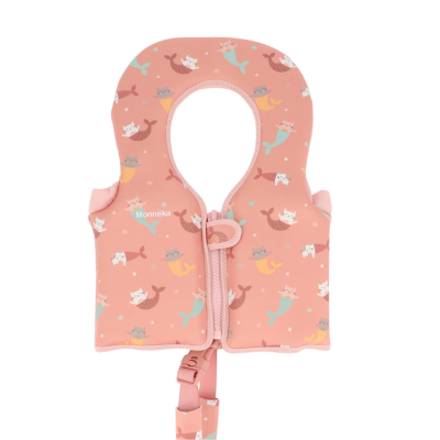 8434149484049 Monnëka Colete Flutuante Aprendizagem Mermaid Cats 1-2 Anos | 11-15kg | Para os primeiros contactos com a água