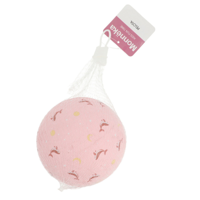 Monnëka Bola Grande Whale Pink 18cm | Farmácia d'Arrábida