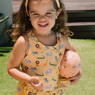 Monnëka Bola Pequena Wild Animals 13cm | Farmácia d'Arrábida