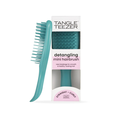 7608943 Tangle Teezer Escova Cabelo Detangler Mini Teal | 15.5cm