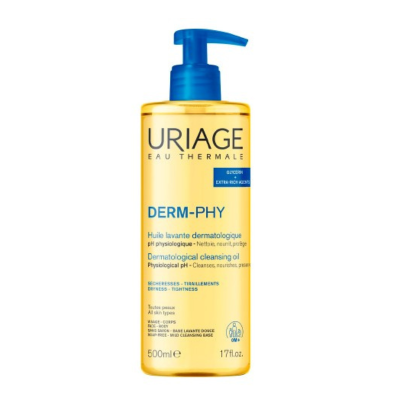 7508952 Uriage Derm-Phy Óleo Lavante Dermatológico 500ml | Para toda a família