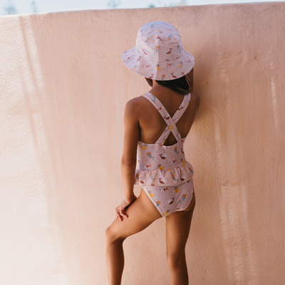 Monnëka Chapéu Reversível Mermaid Cats M 18-36 | Circunferência craniana 50-51 | Farmácia d'Arrábida