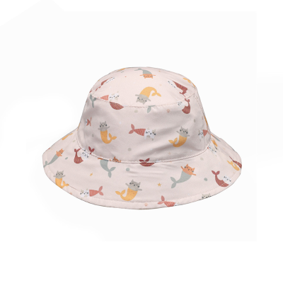 Monnëka Chapéu Reversível Mermaid Cats S 6-18 | Circunferência craniana 50-51 | Farmácia d'Arrábida