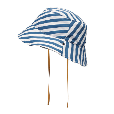 8434149252884 Monnëka Chapéu Reversível Stripes Blues & Beyond M 18-36 Meses | Circunferência craniana 50-51