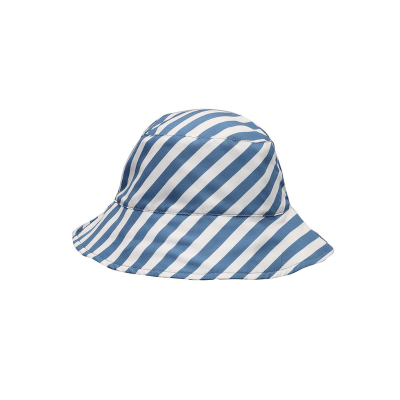 Monnëka Chapéu Reversível Stripes Blues & Beyond M 18-36 | Circunferência craniana 50-51 | Farmácia d'Arrábida