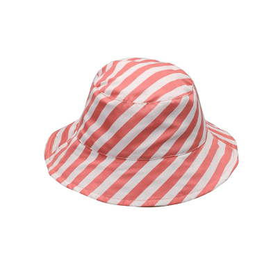 Monnëka Chapéu Reversível Stripes Bloom & Blush M 18-36 | Circunferência craniana 50-51 | Farmácia d'Arrábida