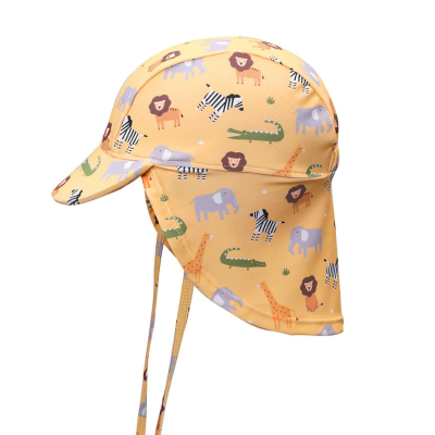 Monnëka Chapéu Praia Bebé Wild Animals S 6-12 Meses | Protege as Orelhas