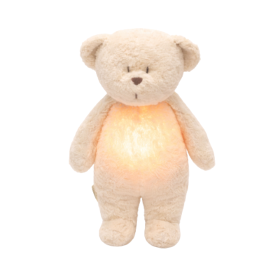 5903943986453 Moonie 2.0 Urso Peluche Sensorial Polar/Branco | Ajuda Sono Bebé