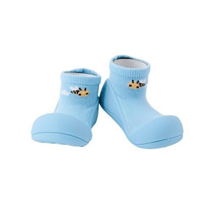 8809770867408 Attipas Bee Blue Tamanho 22.5 | Sapato Bebé Primeiros Passos