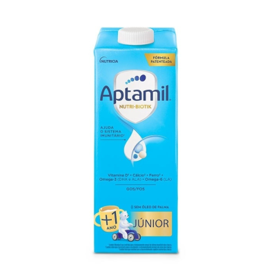 7383810 Aptamil Junior 1L +1 Ano | Bebida Láctea Infantil com Vitamina D, Cálcio e Ferro