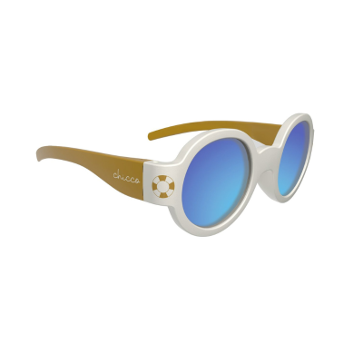 7585141 Chicco Óculos de Sol Espelho Branco 0M+ | Bebé com Proteção UVA/UVB e Armação Flexível