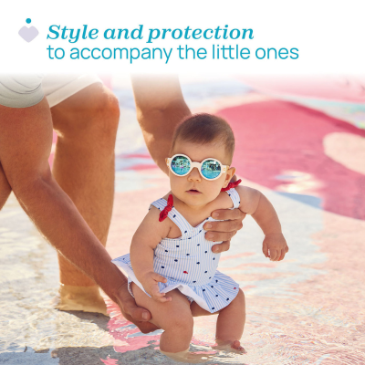 Chicco Óculos de Sol Espelho Branco 0M+ | Farmácia d'Arrábida