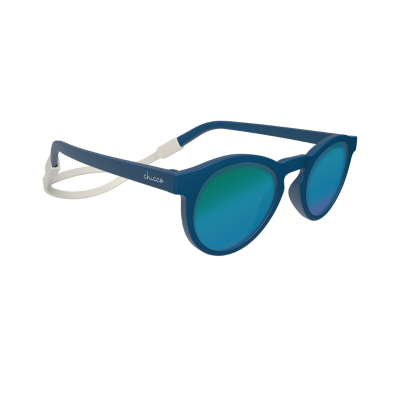7585117 Chicco Óculos de Sol Lente Espelhada Azul +12M | Armação Flexível