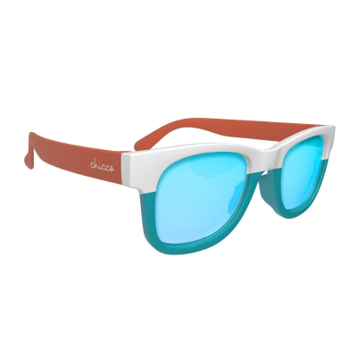 7585075 Chicco Óculos de Sol Lentes Espelhadas Azuis +24M | Inclui estojo