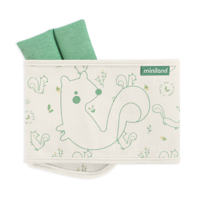 8413082893965 Miniland Naturcalm Cinto Térmico Anticólicas Bebé Sementes Lavanda | Algodão Orgânico 0M+