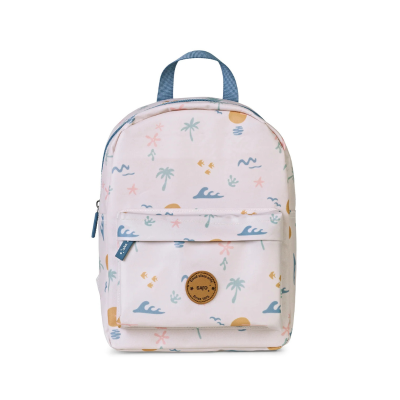 8424568750115 Saro Mochila Infantil Good Vibes 12-36M 29cm | Mochila Pré-Escola RPET Ajustável