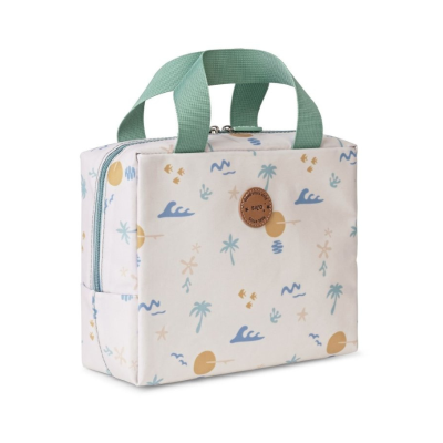 Saro Bolsa Térmica Good Vibes | Mantém Temperatura | 19x24x10 cm