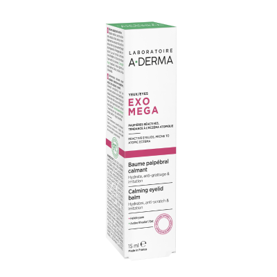 A-Derma Exomega Bálsamo Pálpebras 15ml | Farmácia d'Arrábida