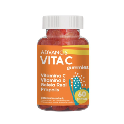 Advancis Vita C 60 Gomas Tutti-Frutti | Farmácia d'Arrábida