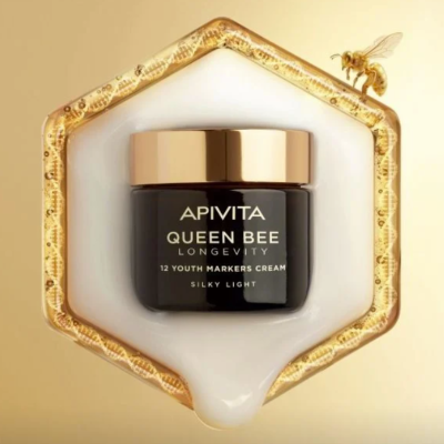 Apivita Queen Bee Longevity Creme Ligeiro 50ml | Farmácia d'Arrábida