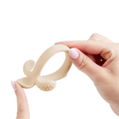 BabyMoov Colher de Dentição Bege Silicone 4M+ | Farmácia d'Arrábida