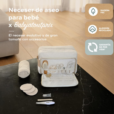 Babymoov Necessaire Bebé Curl White 11 Acessórios Higiene | Farmácia d'Arrábida